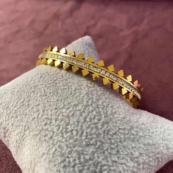 Spikey Cones Cuff Bracelet