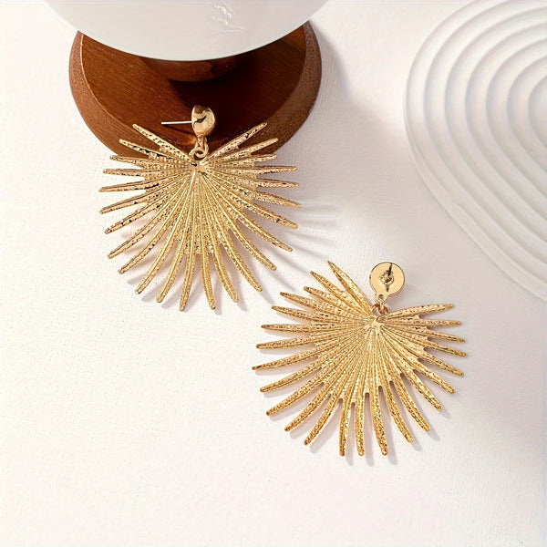 Golden Leaf Earrings