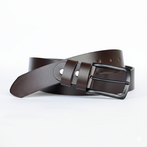 CRS BROWN PREMIUM LEATHER BELT