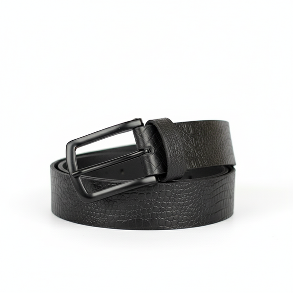CRS TEXTURED LEATHER BELT
