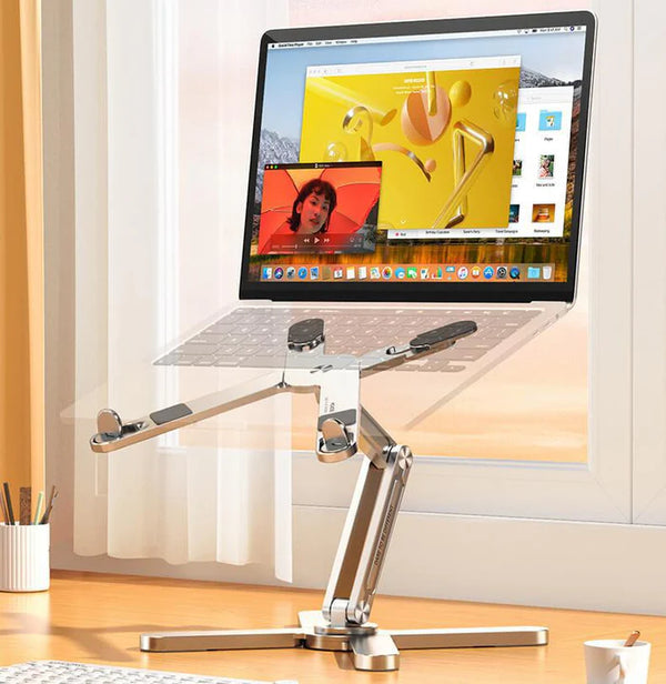 Aluminum 360° Swivel Laptop Stand