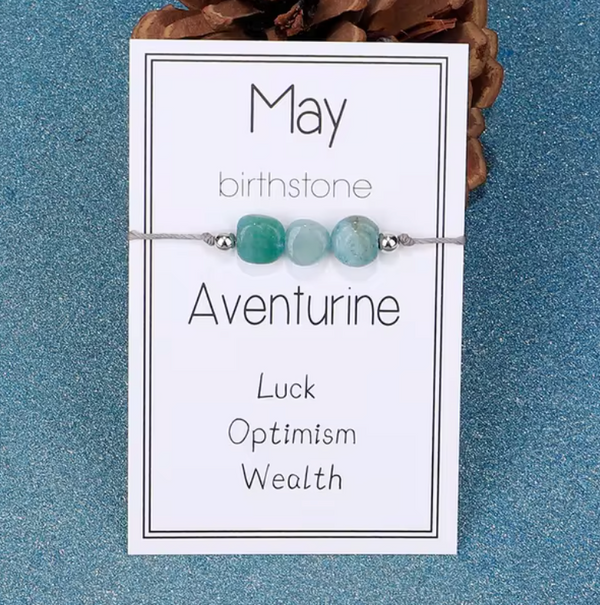 May Birthstone Bracelet