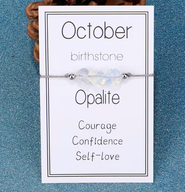 October Birthstone Bracelet