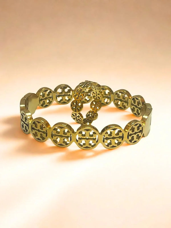 Tory Handcuff and Ring Set