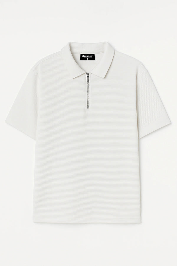 GLACIER ZIP UP POLO