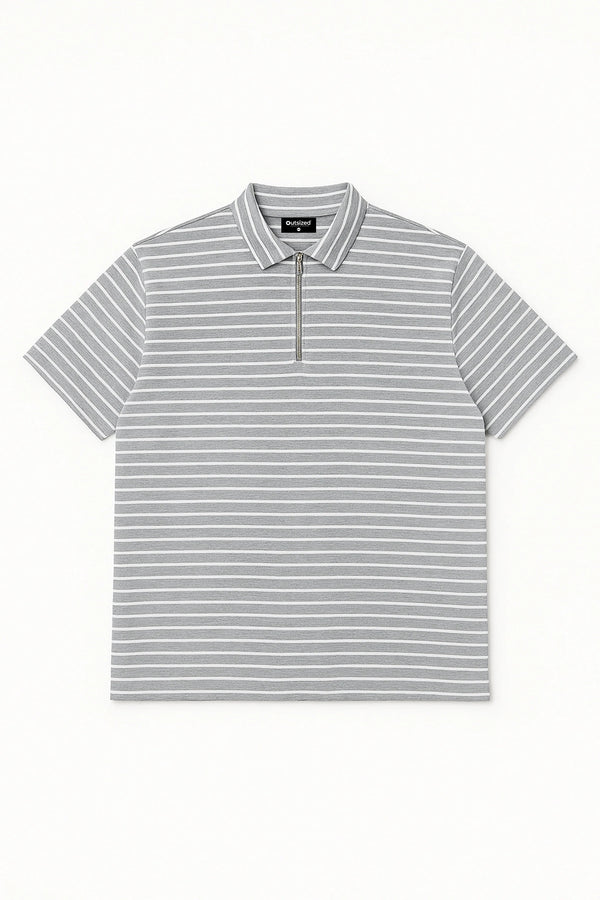 SILVERWAVE ZIP UP POLO