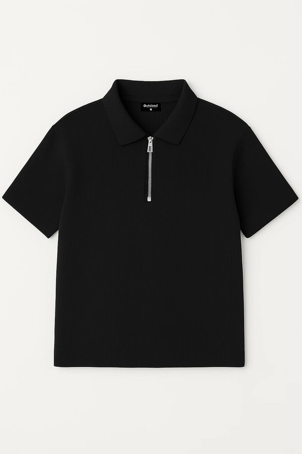 VAILT ZIP UP POLO